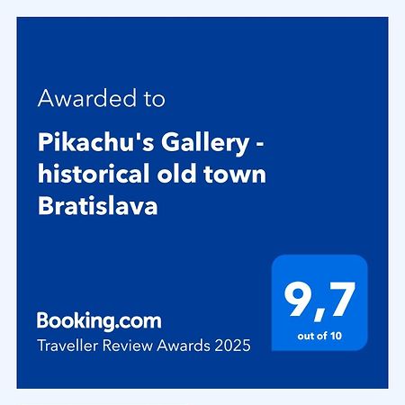 Pikachu'S Gallery - Historical Old Town Bratislava Exterior photo